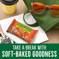 Nature Valley Soft Baked Sweet and Salty Bars  Salted Caramel  Made with Whole Grain  5 Bars  6.2 oz