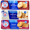 Voortman Sugar Free Cookies - Variety Pack - Oatmeal (1, 8oz packs) - Iced Almonette (1, 8oz) - Pecan Shortbread (1, 8oz) - Made