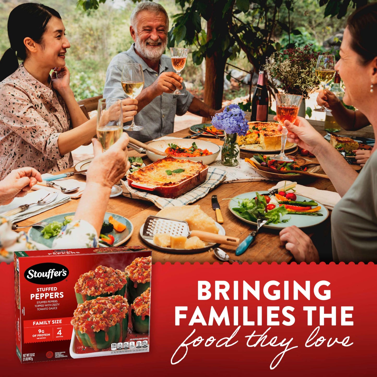 Stouffers Family Size Stuffed Peppers Frozen Dinner,UNKNOWN