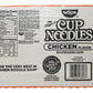 Nissin 827961 Cup Noodles, Chicken, 2.5 Oz Cup, 24 Per Carton