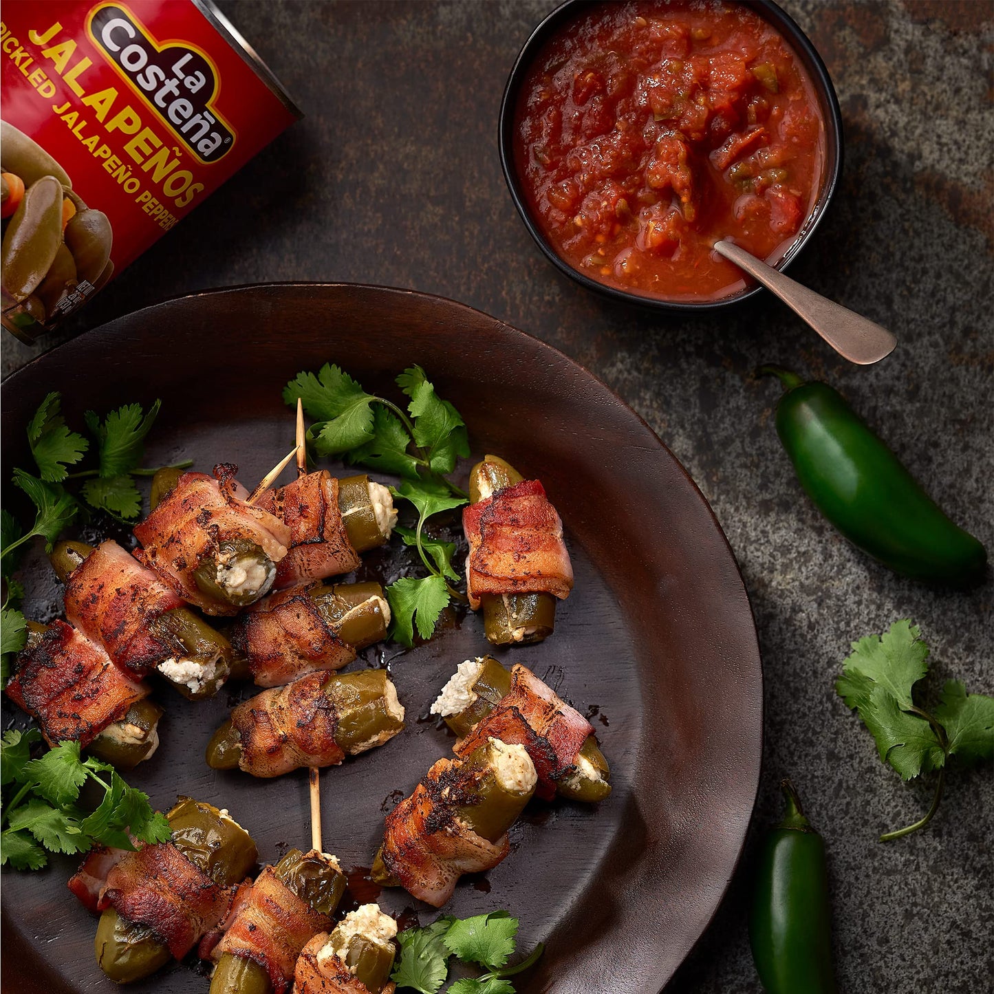 La Costea Whole Jalapeno Peppers - Pickled Jalapenos - Jalapeno Pepper - Hot Peppers For Mexican Food, Guacamole, Spicy Nacho &