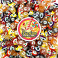 Fusion Sweets Bonelle Italian Fruit Jelly Candy - Gluten Free & Vegan - 1 Pound Bulk Bag - Assorted Colors (Approx 60 Pieces)