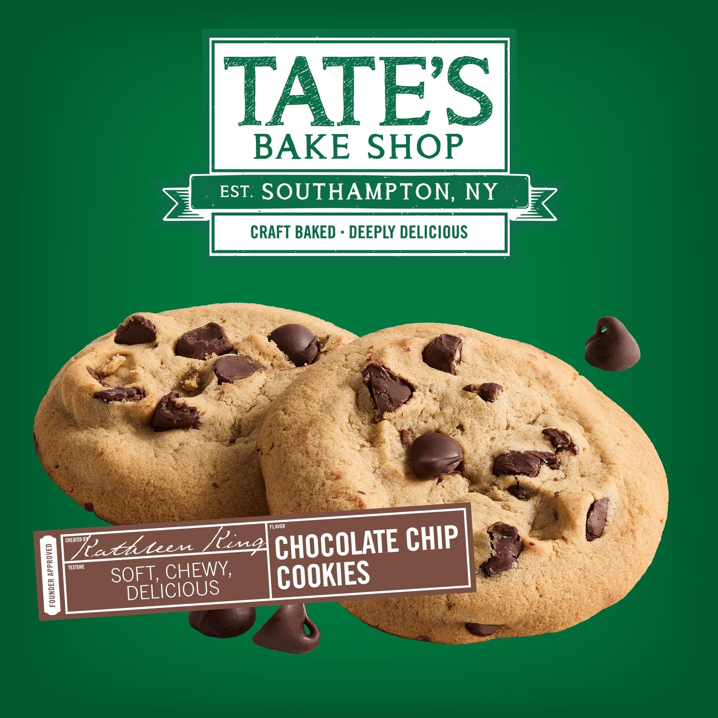 Tates Bake Shop Soft Baked Cookies  Chocolate Chip  8 oz