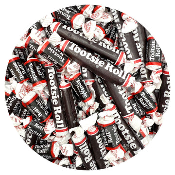 TootsieMidgees & Large Mix, 2lb Bulk Bag, Mini & Large Chocolate Bars, Individually Wrapped Bulk Candy, The Hampton Popcorn & Ca
