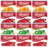 Royal Gelatin Variety Pack of 12 | 3 Box Each - Strawberry, Orange, Lime, and Cherry - Keto Snacks