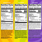 Joyride Innovative Variety 6 Pack - Gummy Busters, Sour Smacks, Sour Worms, Low Calorie Gummy Candy, Low Sugar, Dye Free (6 Item