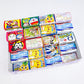OTSUMAMI TOKYO Japanese Bubble Chewing Gum Set, Assorted Flavors, 60 Count, Kawaii Labels