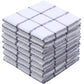 Cotton Grid Dish Cloths, Terry Cleaning Rags, 12 X 12 Inches, Light And Soft, Quick Drying Dish Rags, 8Pc/Set (Purple)