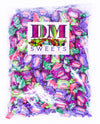 Dubble Bubble 3 Flavor Gum - 2 Lbs Of Assorted Apple Watermelon Grape Individually Wrapped Fresh Bubble Gum