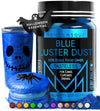 Mon  Gasque Blue Luster Dust Edible Glitter For Cocktails 15G - Premium Blue Edible Glitter - Halloween Cake Decorations - Edibl