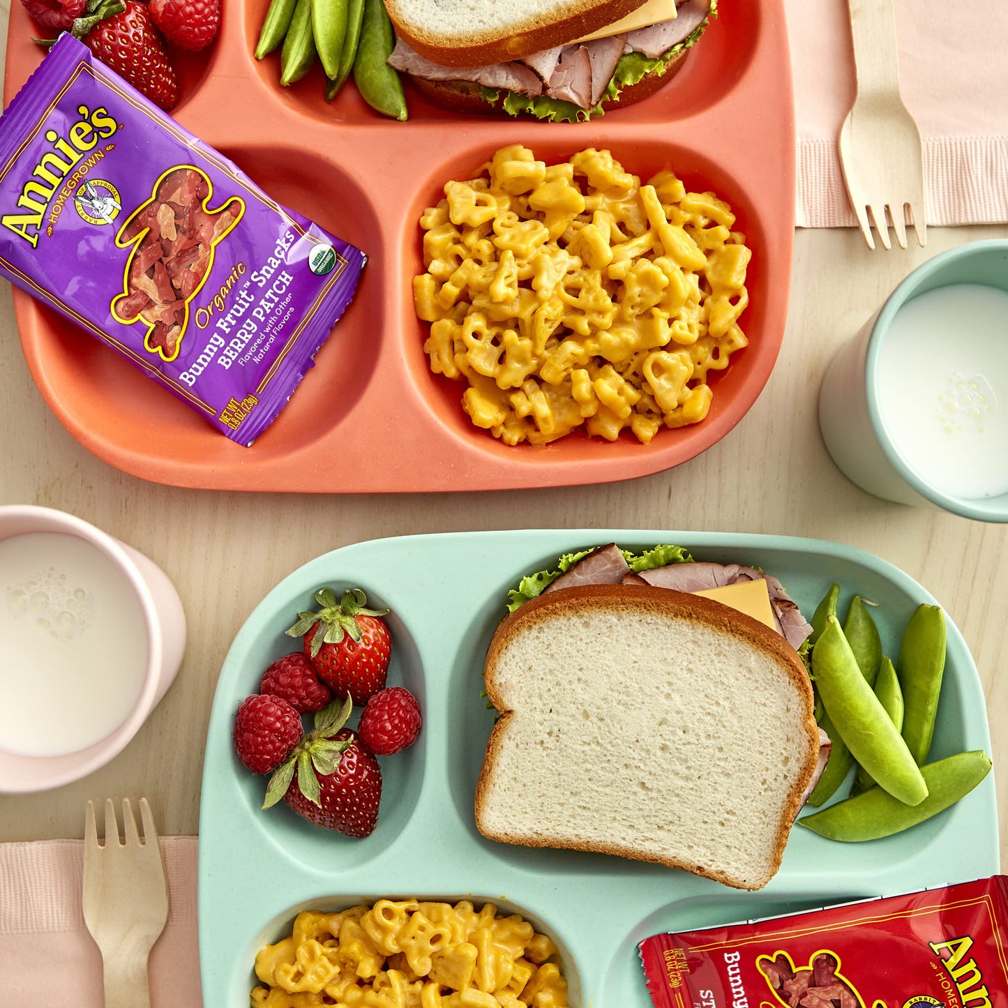 Annie s Yummy Bunnies and Cheddar, Made with Real Cheese and Organic Pasta, 6 oz (Pack of 12)