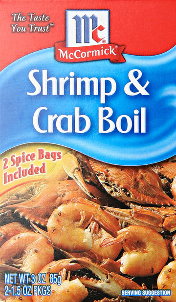 McCormick Shrimp and Crab Boil Seasoning, 3 oz