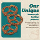 Unique Snacks Original Splits Pretzels, Baked Snack, Non-GMO, OU Kosher, 2.12 Oz Bag, Pack of 24
