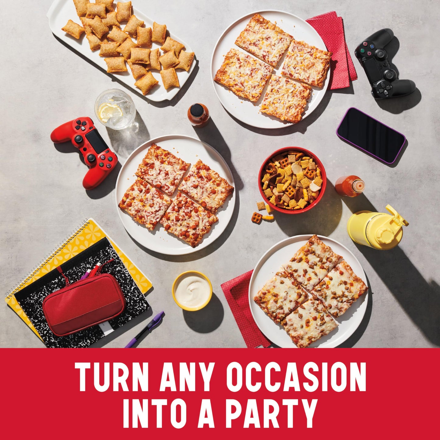 TotinoS Party Pizza, Pepperoni, Frozen Snacks, 4 Ct, 40.8 Oz