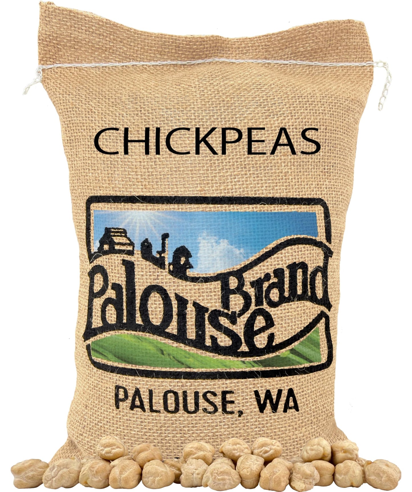 Palouse Brand Certified Glyphosate Residue Free Chickpeas | Garbanzo Beans | 5 lbs | Family Farmed in Washington State | Non-GMO
