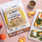 Atoria'S Family Bakery Whole Grain & Flax Lavash Flatbread 10-Packs Of 5 Sheets (50 Sheets)