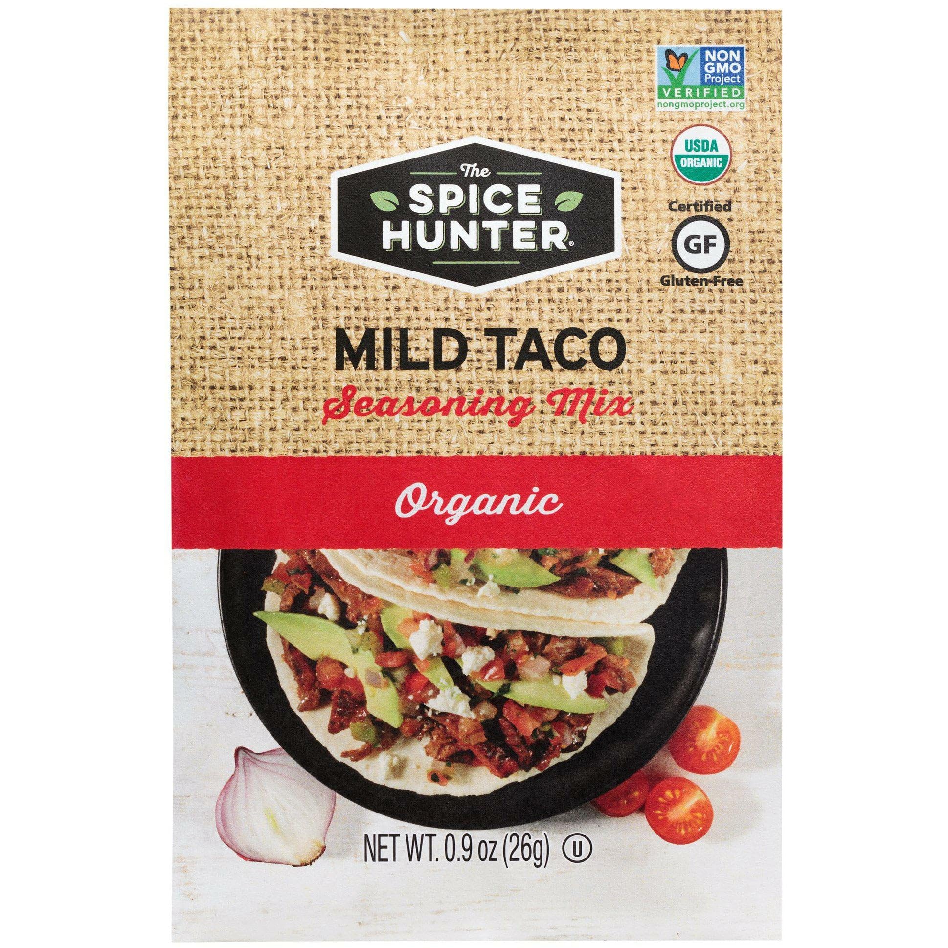 Spice Hunter Organic Seasoning Mix Mild Taco - 0.9 Oz