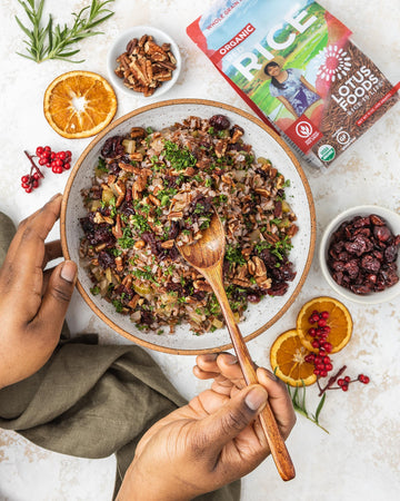 Lotus Foods Gourmet Organic Red Rice, 22 Pound (Pack of 1)