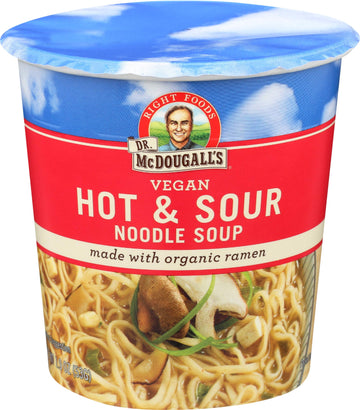 Dr. Mcdougall'S, Soup, Hot & Sour Cantans, Organic, 1.9 Oz