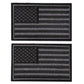 2 Pieces Tactical Usa Flag Patch Green  Blue American Flag Us United States Of America Military Uniform Emblem Patches