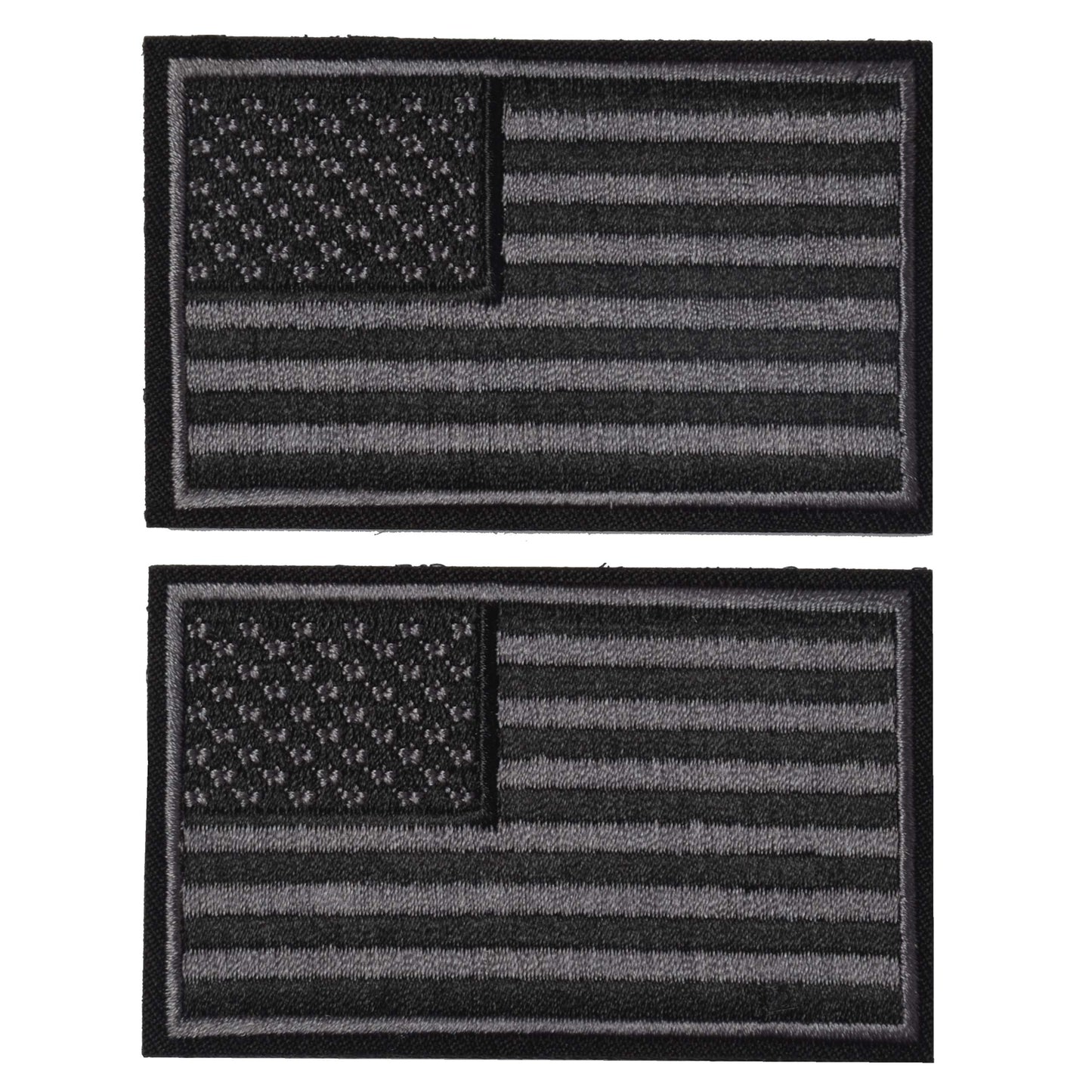 2 Pieces Tactical Usa Flag Patch Green  Blue American Flag Us United States Of America Military Uniform Emblem Patches
