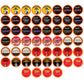 Two Rivers Coffee Coffee Pods Sampler, Compatible with K Cup Brewers, 52 Count, Coffee Lovers Variety