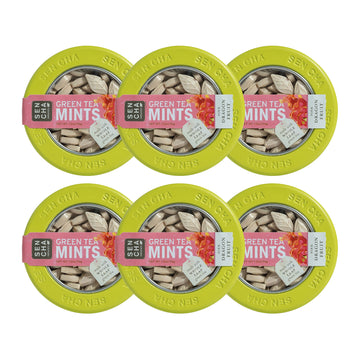 Sen Cha Naturals Green Tea Mints (Pink Dragonfruit, 1.2Oz (Pack Of 6))