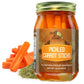 Green Jay Gourmet Spicy Pickled Carrot Sticks in a Jar - Fresh Hand Jarred Vegetables for Cooking & Pantry - Home Grown Pre-Prep