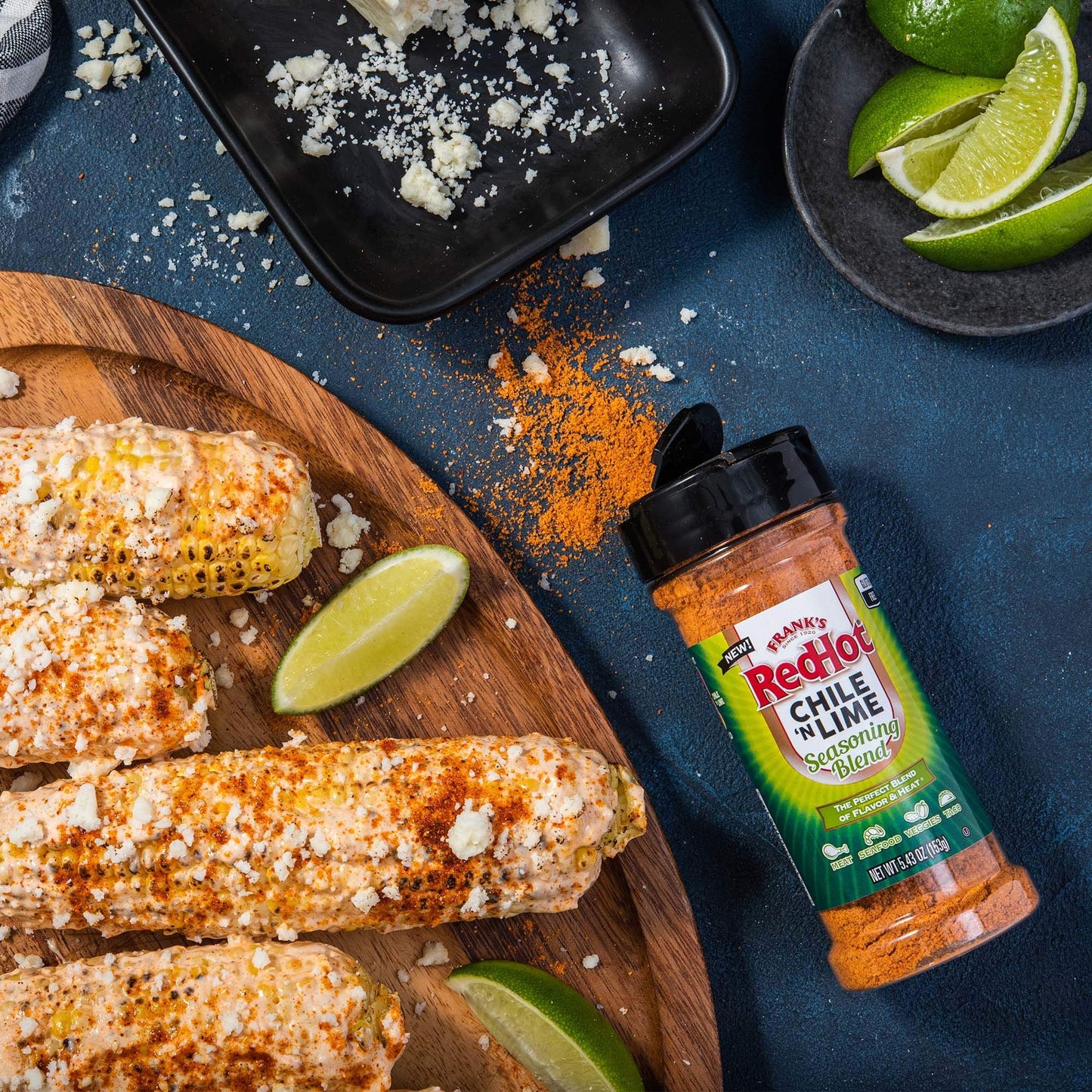 Frank'S Redhot Chile 'N Lime Seasoning Blend (Gluten Free), 5.43 Oz