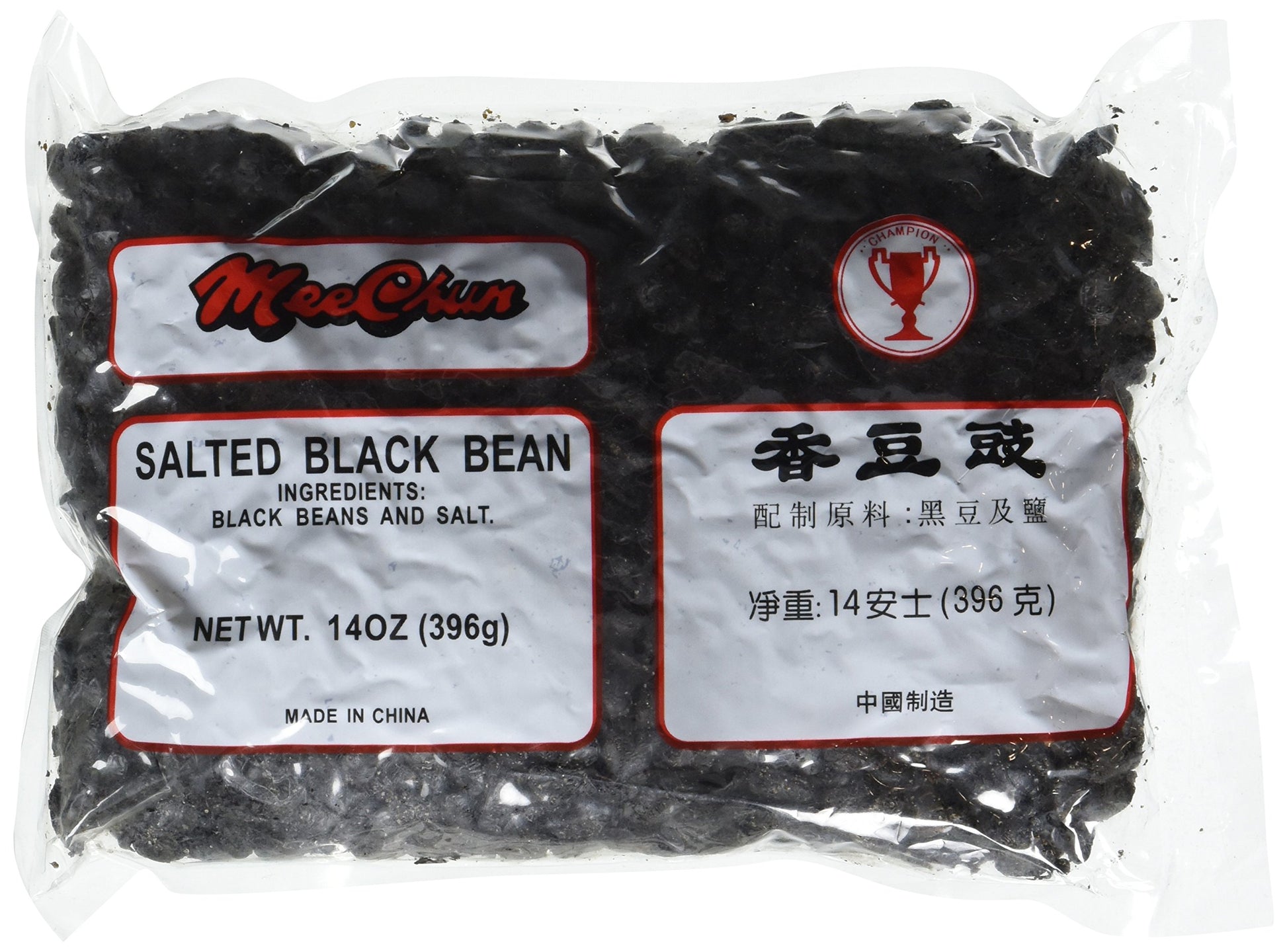 Salted Black Beans - 14 Ounces