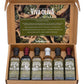 Viva Oliva Six 60Ml (2Oz) Variety Gift Set - Premium Flavored Extra Virgin Olive Oils (Tuscan Herb, Basil, Mushroom & Sage) And