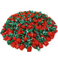 Assortit Strawberry Filled Hard Candy - Classic Bon Bons - 3 lbs - Individually Wrapped - Red
