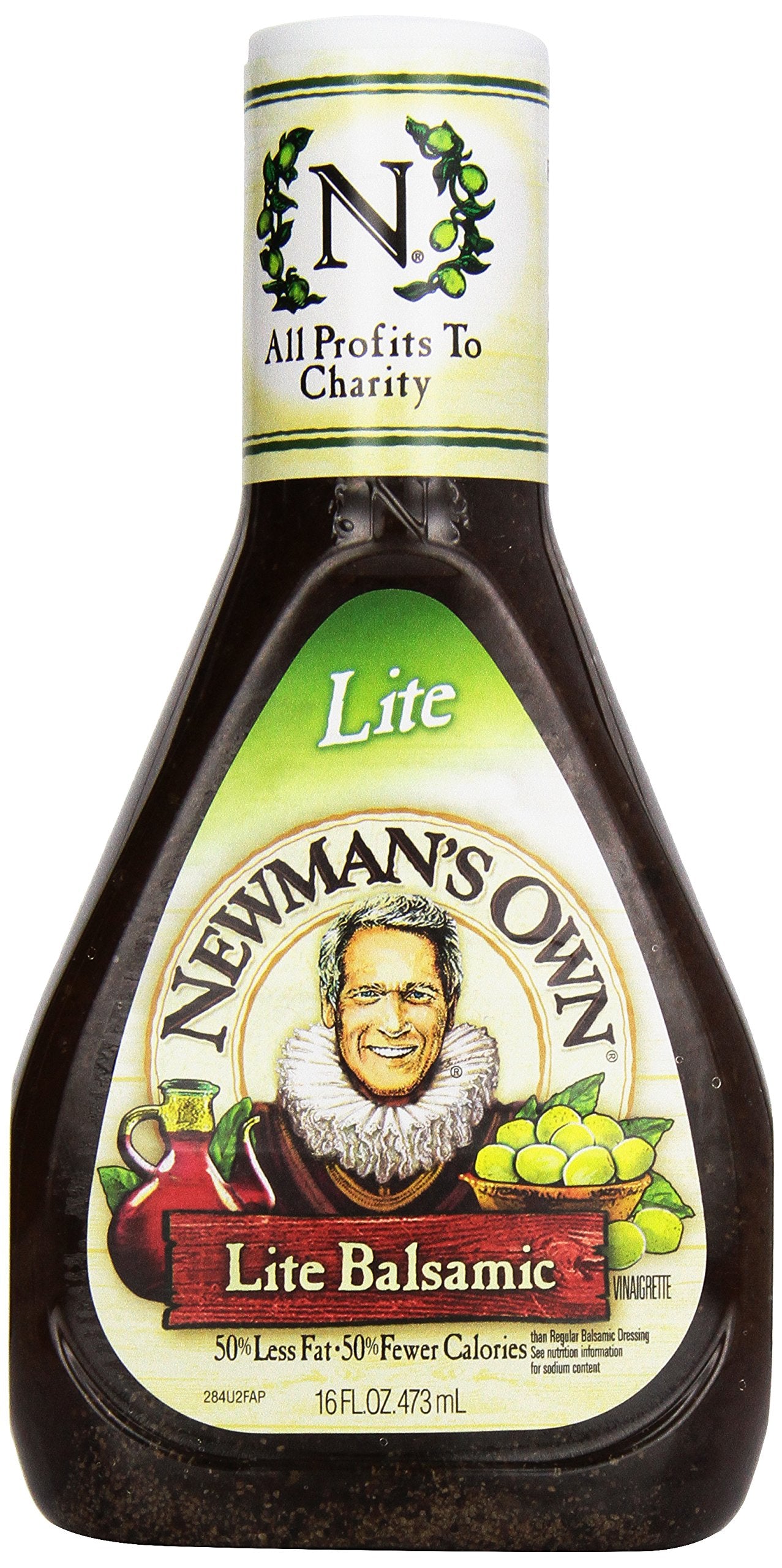 Newman'S Own Lite Balsamic Vinaigrette, 16 Oz