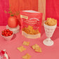 Unbothered Foods Cheddar & Chive Sourdough Crackers - Gut-Friendly & Easy to Digest, Non-GMO, No Added Sugar, Nut-Free, Perfect