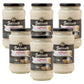 Botticelli Alfredo Premium Italian Pasta Sauce, Gluten-Free, 14.5oz Jars (Pack of 6), Product of Italy, Roman-Style Recipe