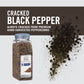 McCormick Culinary  ed Black Pepper, 16 oz Container, Perfect for Garnishes, Kabobs, Steak, and Salads