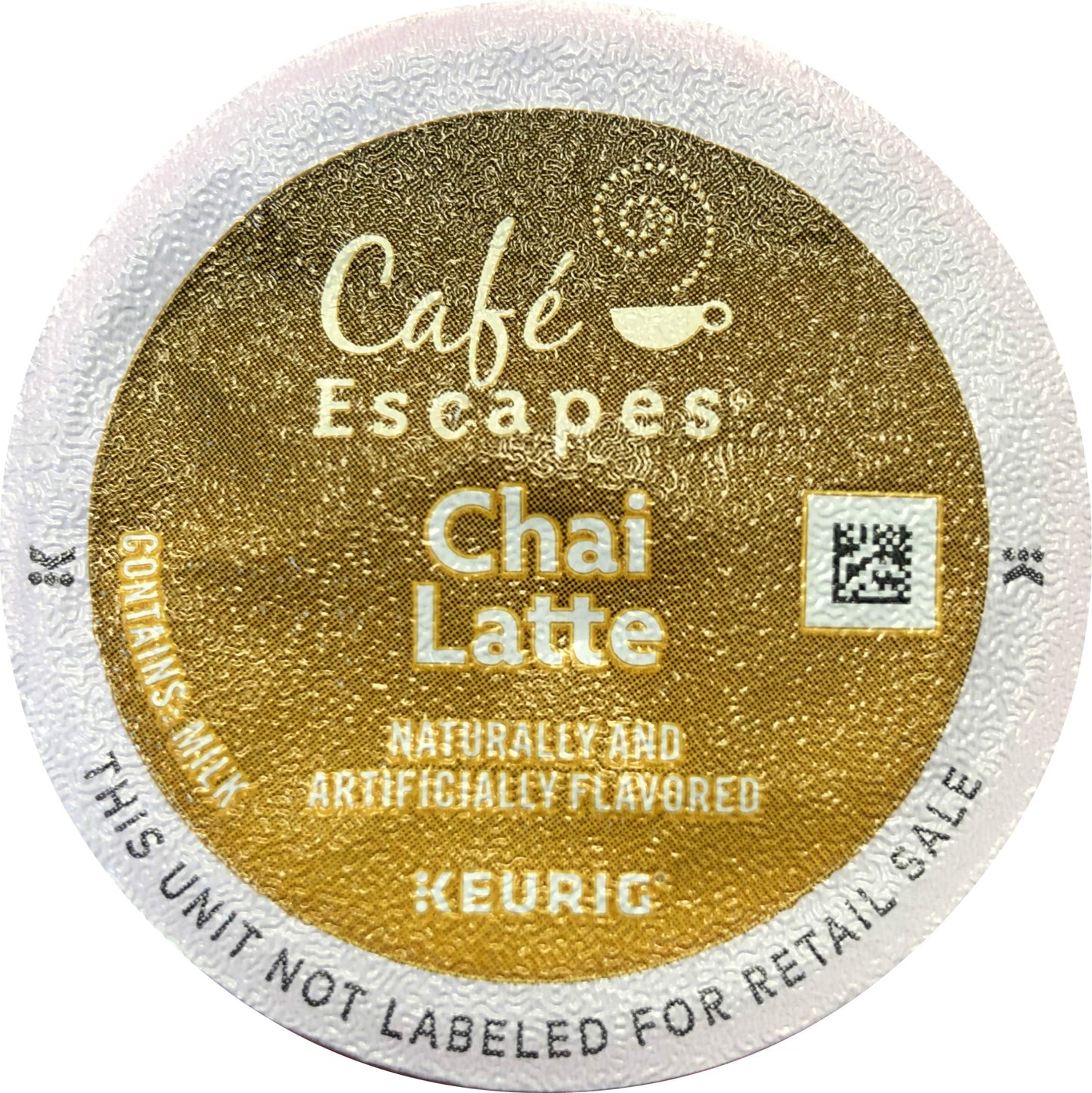 Café Escapes Chai Latte K-Cups, 16 Count, Model Chai Latte16, Pack of 16