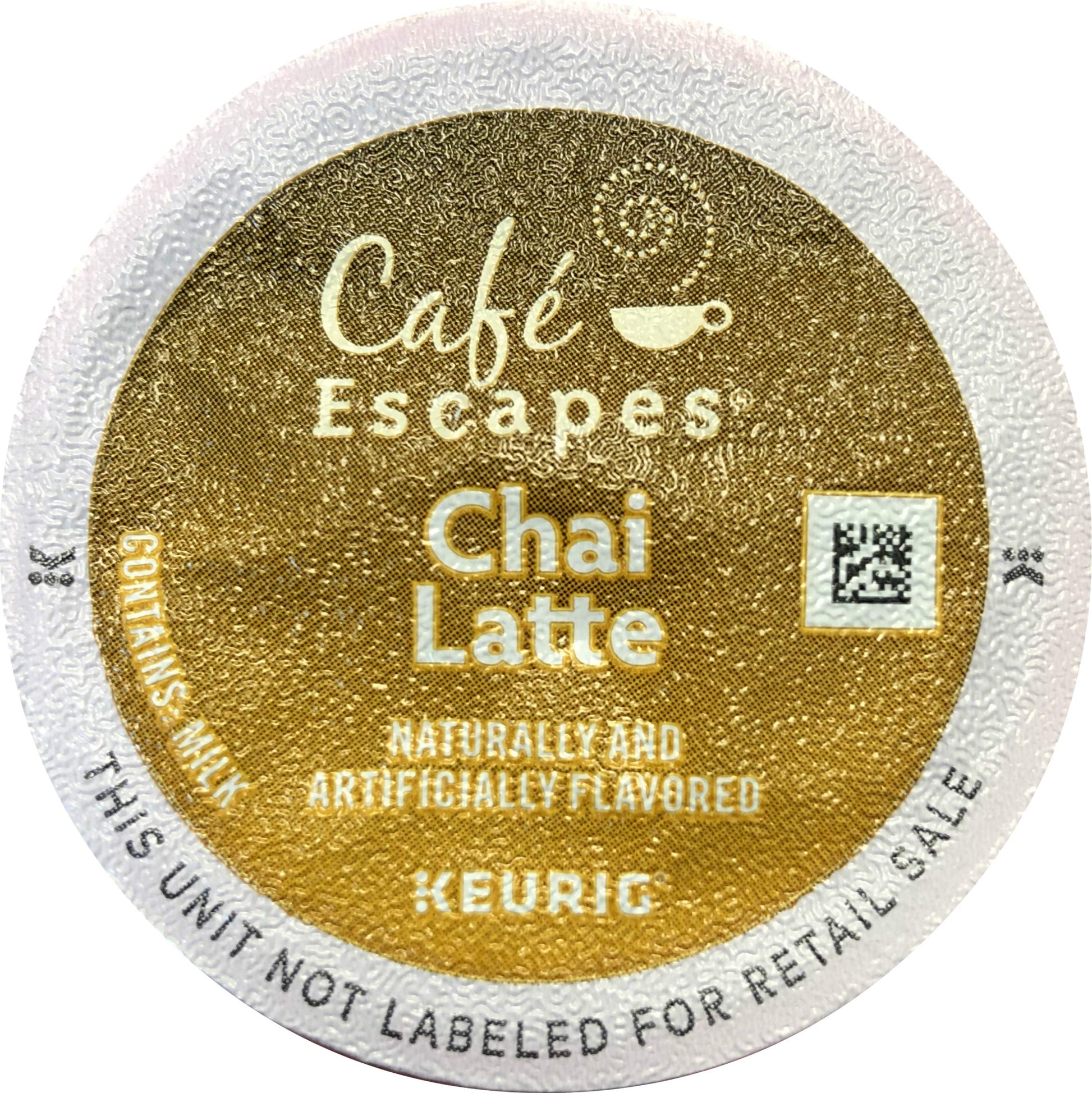 Café Escapes Chai Latte K-Cups, 16 Count, Model Chai Latte16, Pack of 16