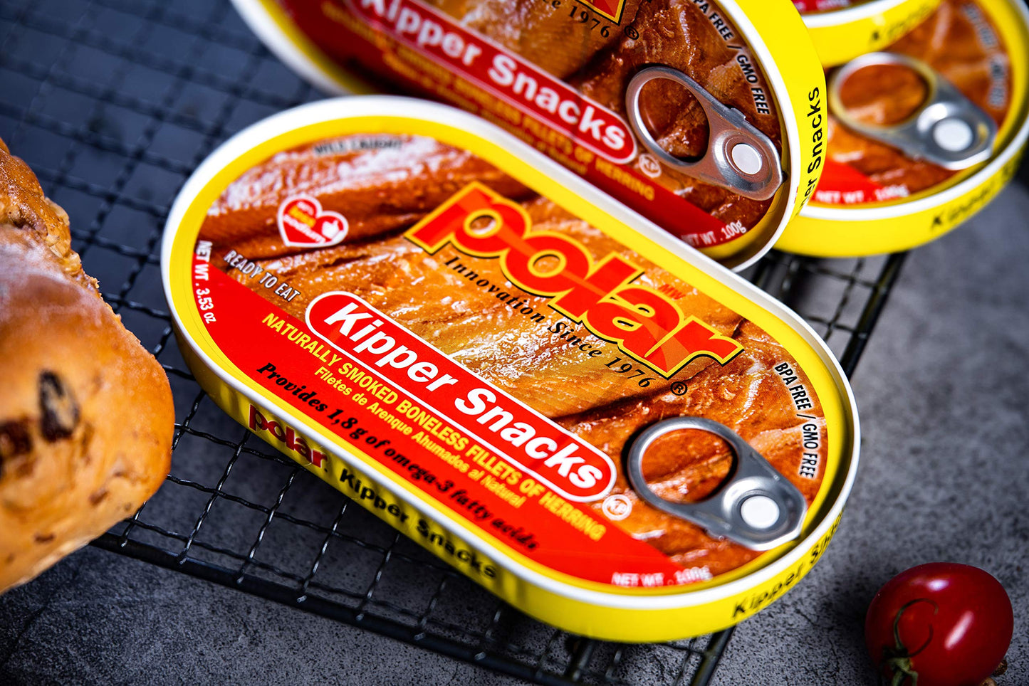 MW Polar Kipper Snacks, 3.53-Ounce Pack of 18 - Delicious Herring Treats