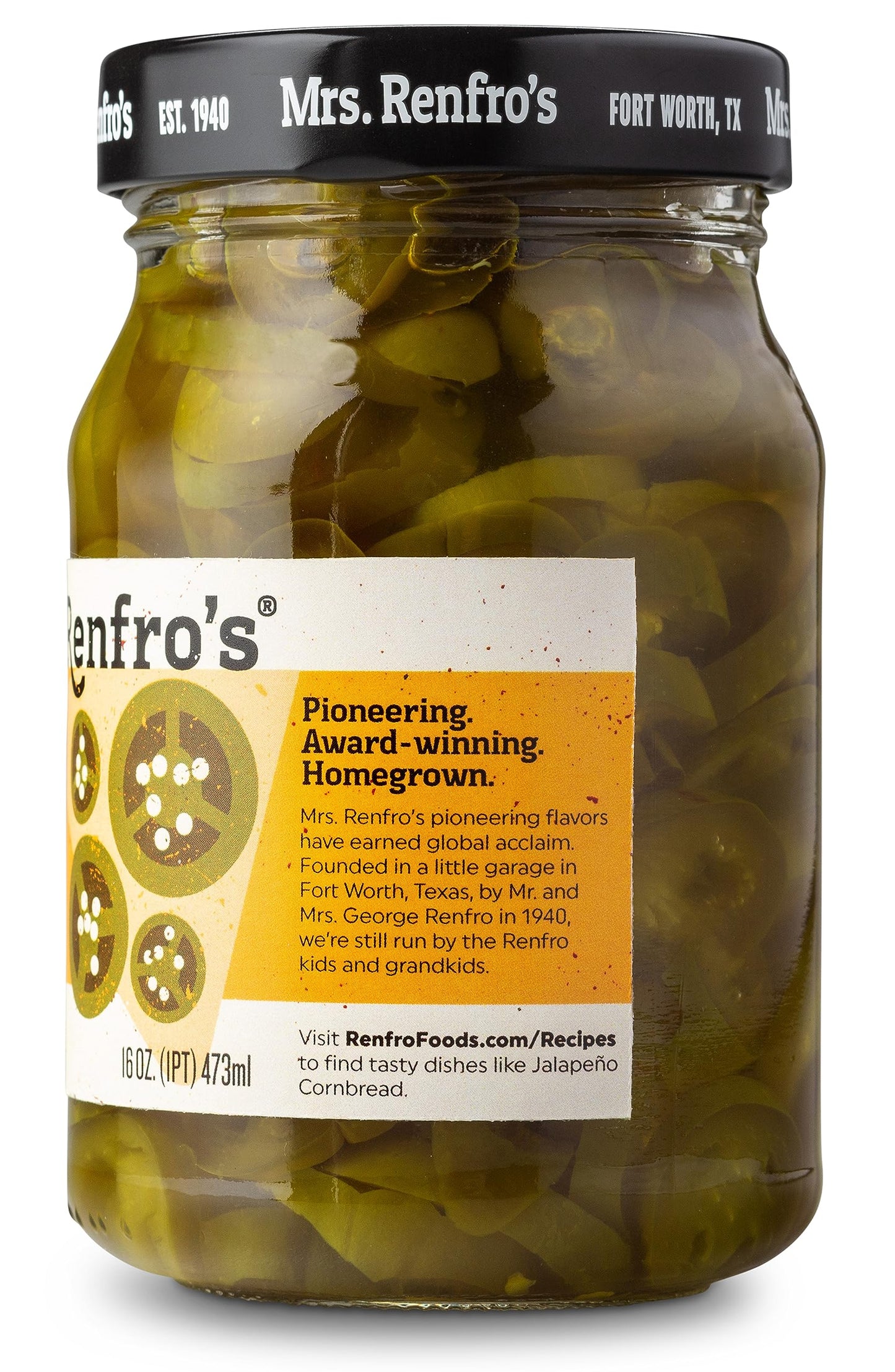 Mrs. Renfros Nacho Sliced Jalapeo Peppers Crisp (16-Oz. Jars, 4-Pack)