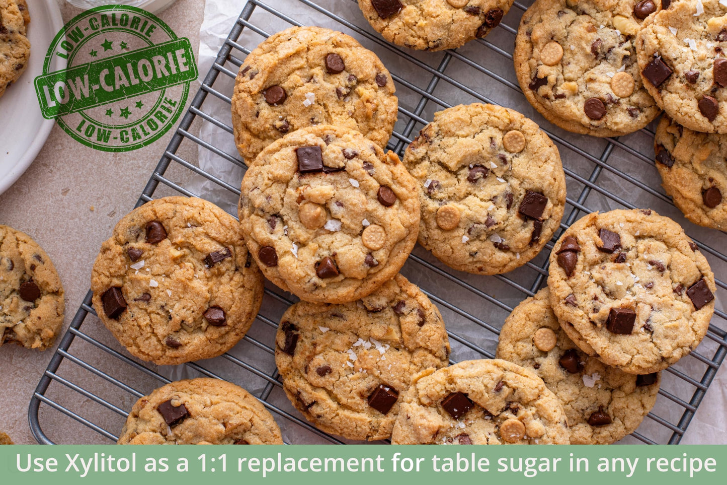 Organic Xylitol - Derived from USDA Certified Organic Birch, Low Calorie, Keto, Sugar Substitute; 12 Oz