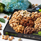 Nut Cravings Gourmet Collection - Rosh Hashana & Shana Tova Nut Collection Gift Basket In Elegant Box (7 Assortments) Arrangemen