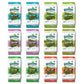 Gimme Seaweed Organic Roasted Seaweed Sheets - New 6 Flavor Variety Pack - 12 Count (5g) - Keto, Vegan, Gluten Free - Great Sour