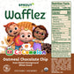Cocomelon Sprout Organic Baby Food Toddler Snacks, Oatmeal Chocolate Chip Wafflez, 50 Single Serve Waffles