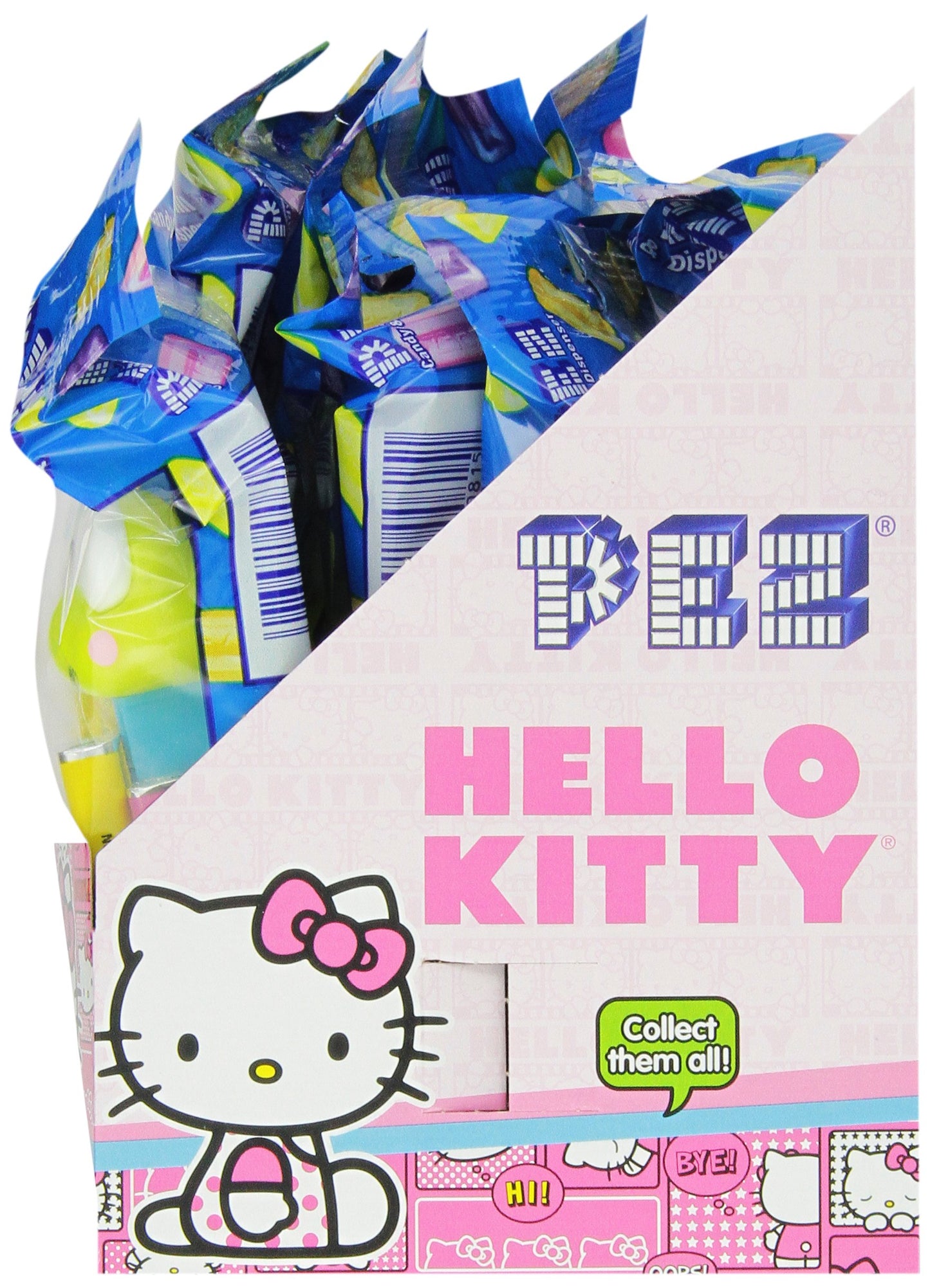 Pez Hello Kitty, 0.58-Ounce Assorted Candy Dispensers (Pack Of 12)