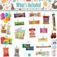 Easter Snack Box (72 Count) Filled With Candy, Snacks, Treats And Plush Easter Bunny, Great Package For Family, Friends, Kids, B