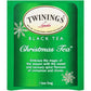Twinings Christmas Tea - Black Tea with Clove & Cinnamon, Individually Wrapped Tea Bags, 20 Count (Pack of 4)