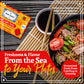 Santo Amaro Artisanal Wild Tuna Fillets in Olive Oil & Red Bell Pepper, 4.2 oz, Pack of 6, Keto Friendly, Low Mercury