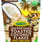 Let's Do Organic Unsweetened Toasted Coconut Flakes, 7 Ounce (Pack of 12)