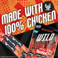 Jack Link's Wild Mini Chicken Sticks, Frank's RedHot Flavor, 7g Protein, 0.5 Oz (14 Count), Keto & Paleo Friendly, On-The-Go Snack